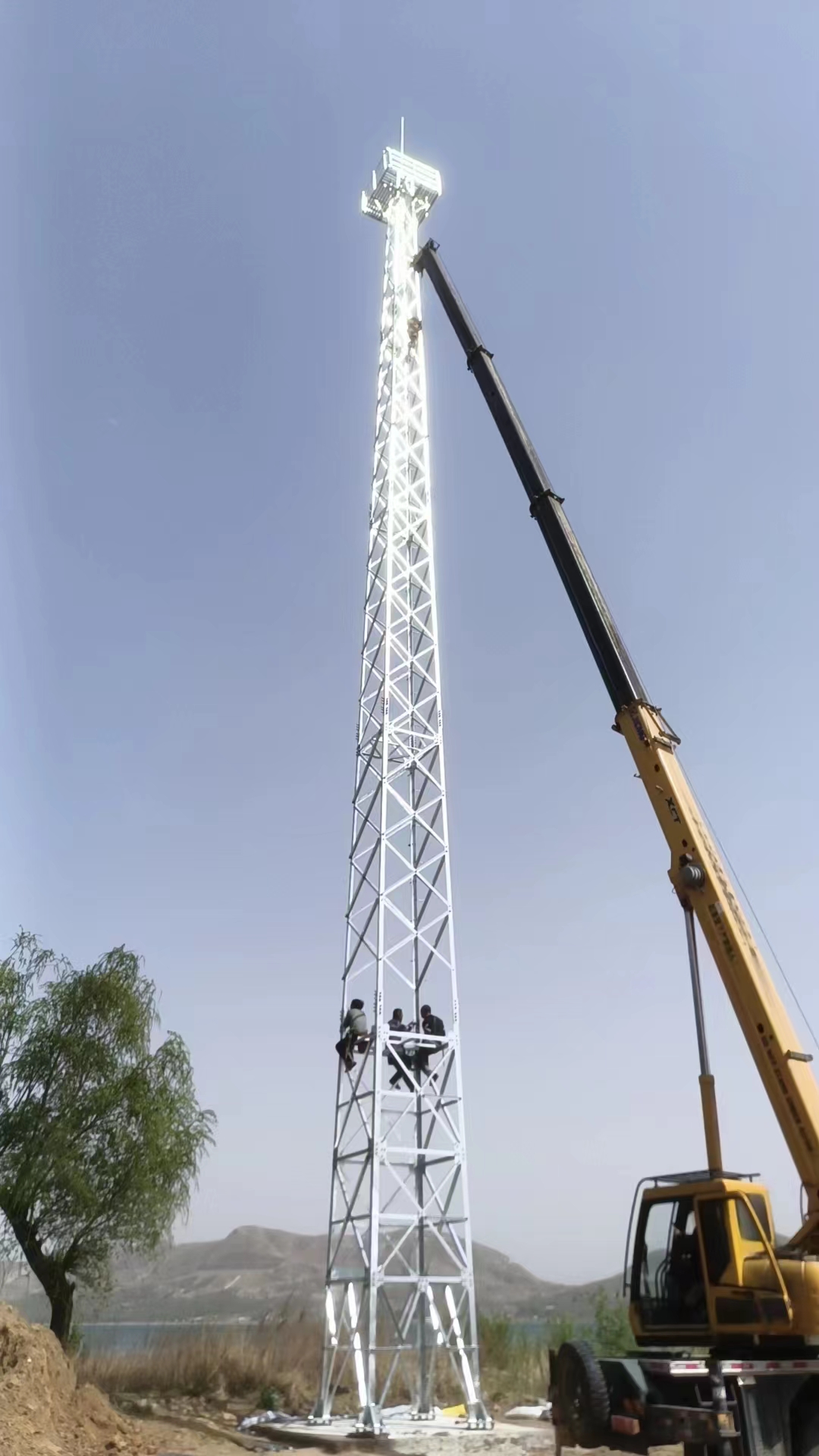 唐山河道監(jiān)控塔