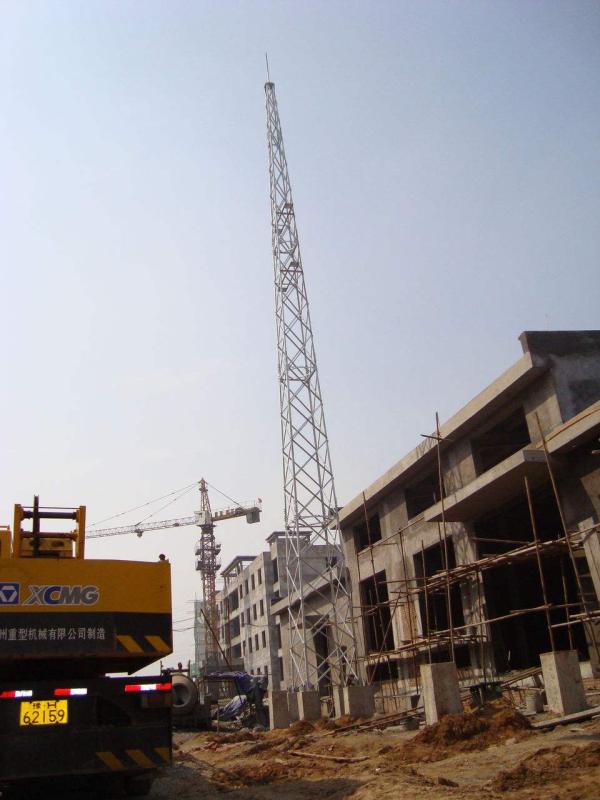 30米避雷塔安裝時(shí)應(yīng)注意哪些問題?