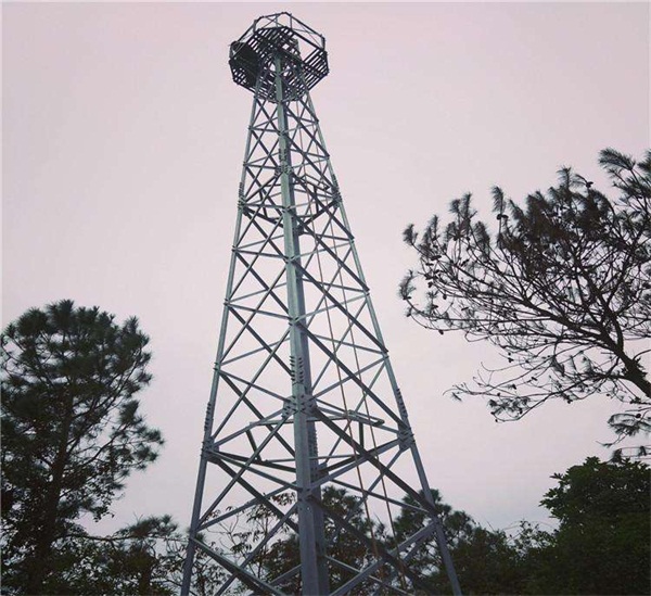 森林監控塔是怎樣制作的?