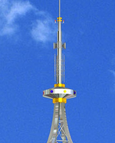 樓頂工藝塔安裝需要注意哪些問題?