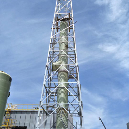 廢氣排放煙囪塔設(shè)計制作價格實惠