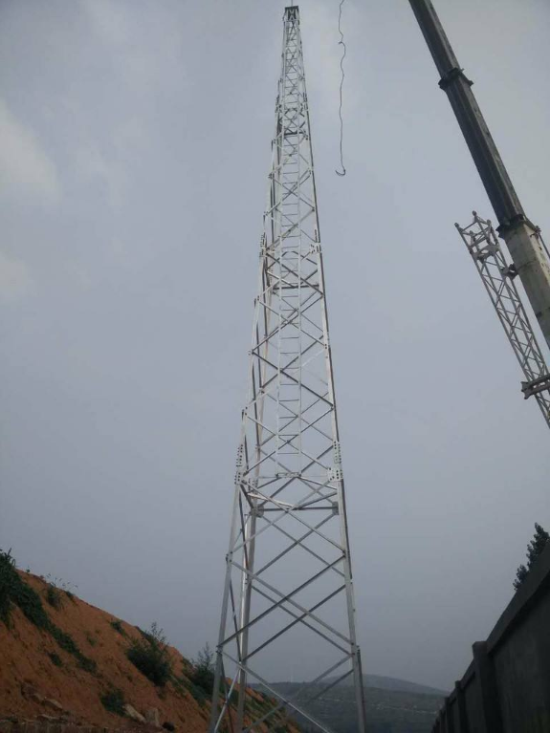四柱角鋼避雷塔制作圖集