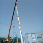 gh19米環(huán)形鋼管桿避雷針塔